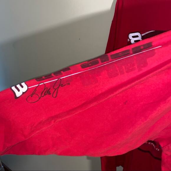 VNTG NASCAR Winners Circle single stitch Dale Earnhardt Jr. graphic long sleeve - Picture 4 of 5